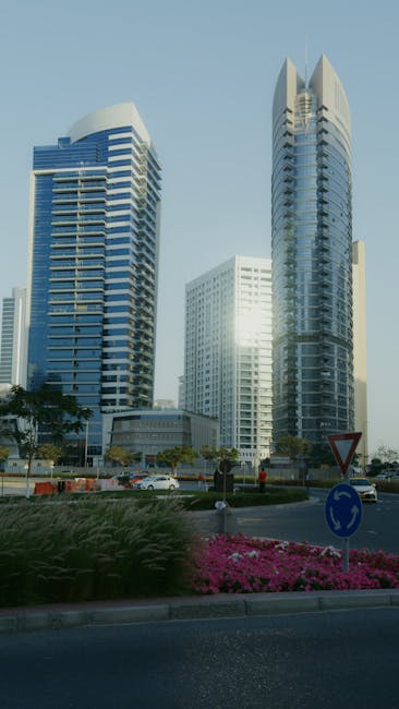 High Rise Buildings Under Blue Skies